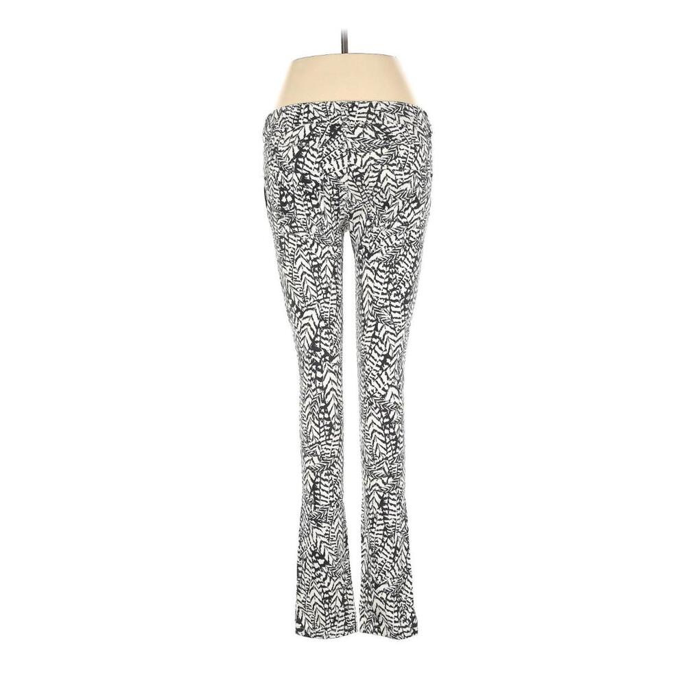 ZARA 1975 Low-Waist Skinny Printed Denim Pants Size 2 - Picture 2 of 3